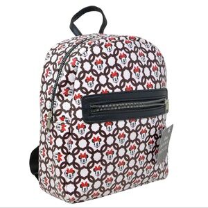 Disney Minnie Mouse All Over Print 10” Deluxe Mini Backpack - NWT